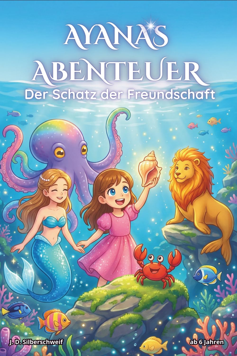 Ayanas Abenteuer: Der Schatz der Freundschaft: Kinderbuch ab 6 Jahren – Ein magisches Unterwasser Märchen Abenteuer über Freundschaft, Mut und ... Illustrationen | Zum Vorlesen und Selberlesen