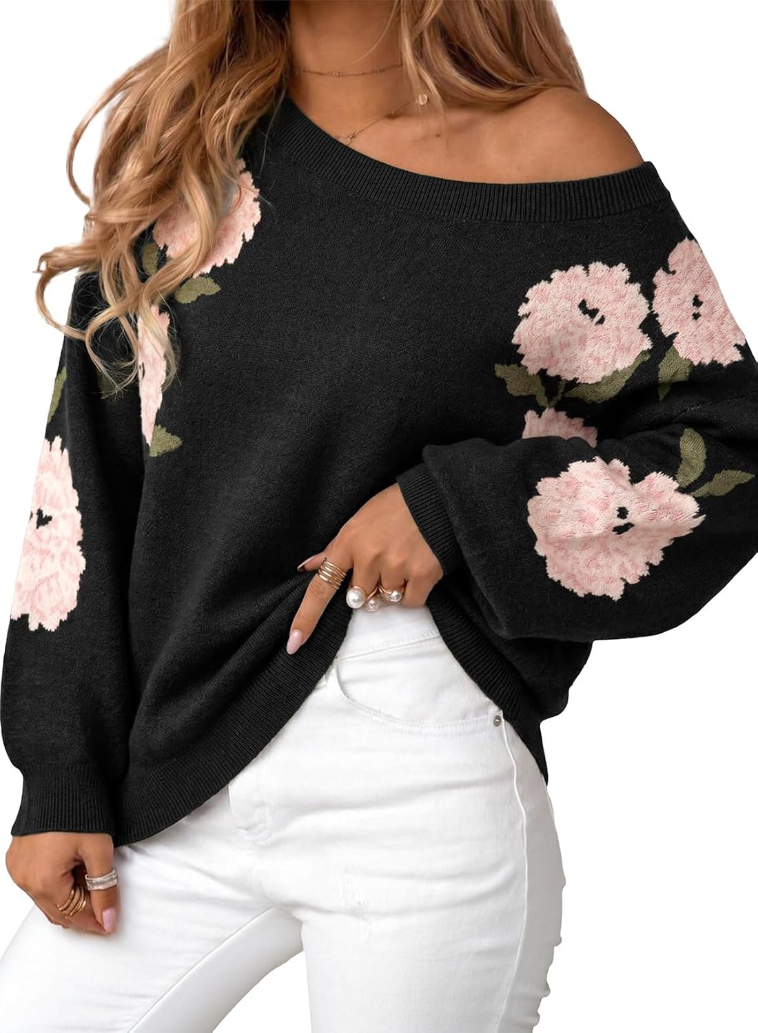 Dokotoo Womens Sweaters 2026 Crewneck Long Sleeve Fall Tops image 2