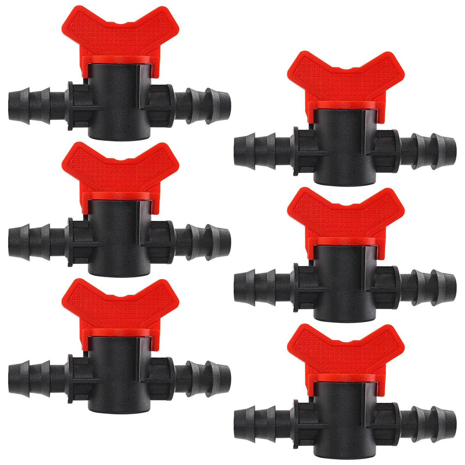 Photo 1 of Moicstiy 6Pcs 1/2 Inch Drip Irrigation Switch Valve
