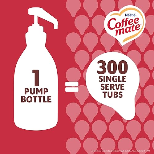 Miniatura 9 de Nestle Coffee Mate - Crema líquida para café con frasco dispensador