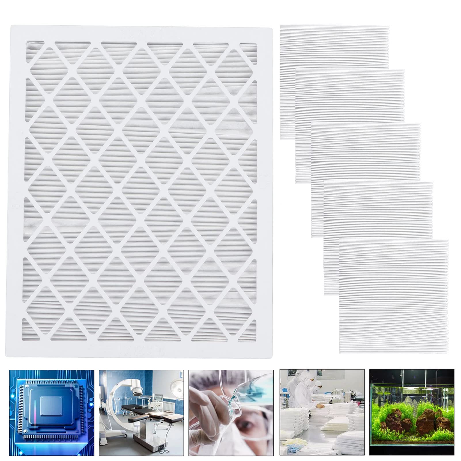 Tyenaza Filtro Per Aria Condizionata, Filtro Antipolvere Con Telaio Lavabile Riutilizzabile, Efficiente Filtro In Piega Con Telaio Lavabile Riutilizzabile