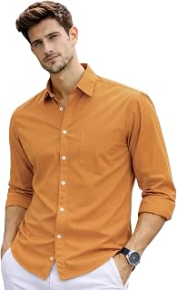 Ben Martin Shirt for Men | Regular Casual Shirts for Mens’ | Men’s Casual Shirt’s Slim Fit | Full Sleeve Cotton Shirts for... Price In India