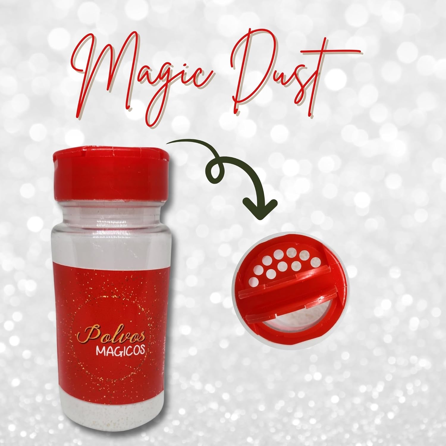 Santa Footprint Stencil Kit with Magic Powder – Reusable Santa Boot Print Templates for Floor – Create Realistic Santa Tracks for Kids on Christmas Morning – Christmas Footprints Decoration