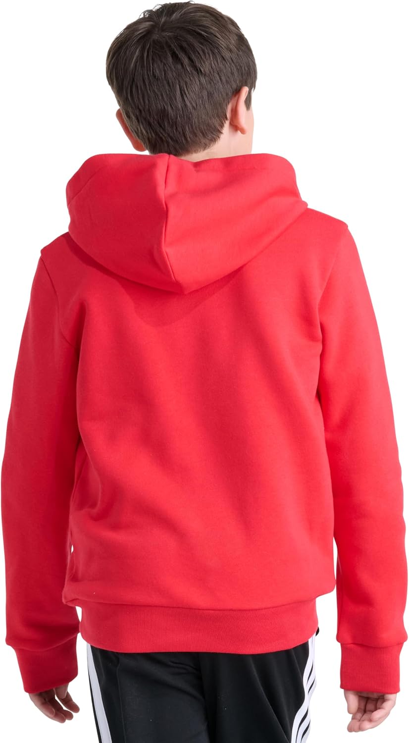 adidas Boys Mesh Hooded Pullover