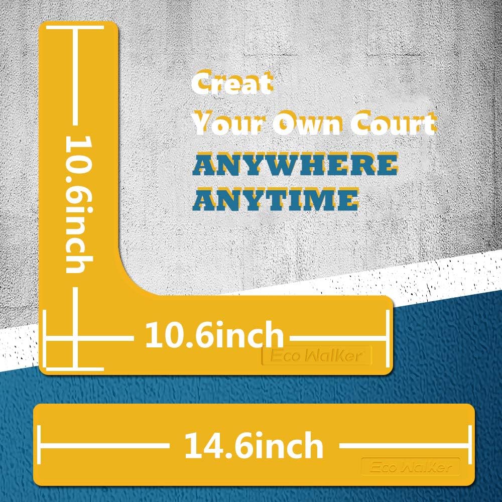 Court Line Marker Set Create Your Own Pickleball Mini Tennis Court