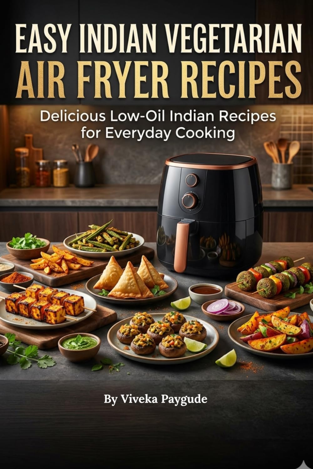 Easy Indian Vegetarian Air Fryer Recipes: Delicious Low-Oil Indian Recipes for Everyday Cooking