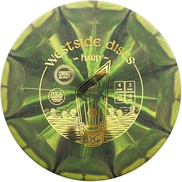 Westside Discs Origio Burst Harp Putter Golf Disc [Colors May Vary] - 173-176g