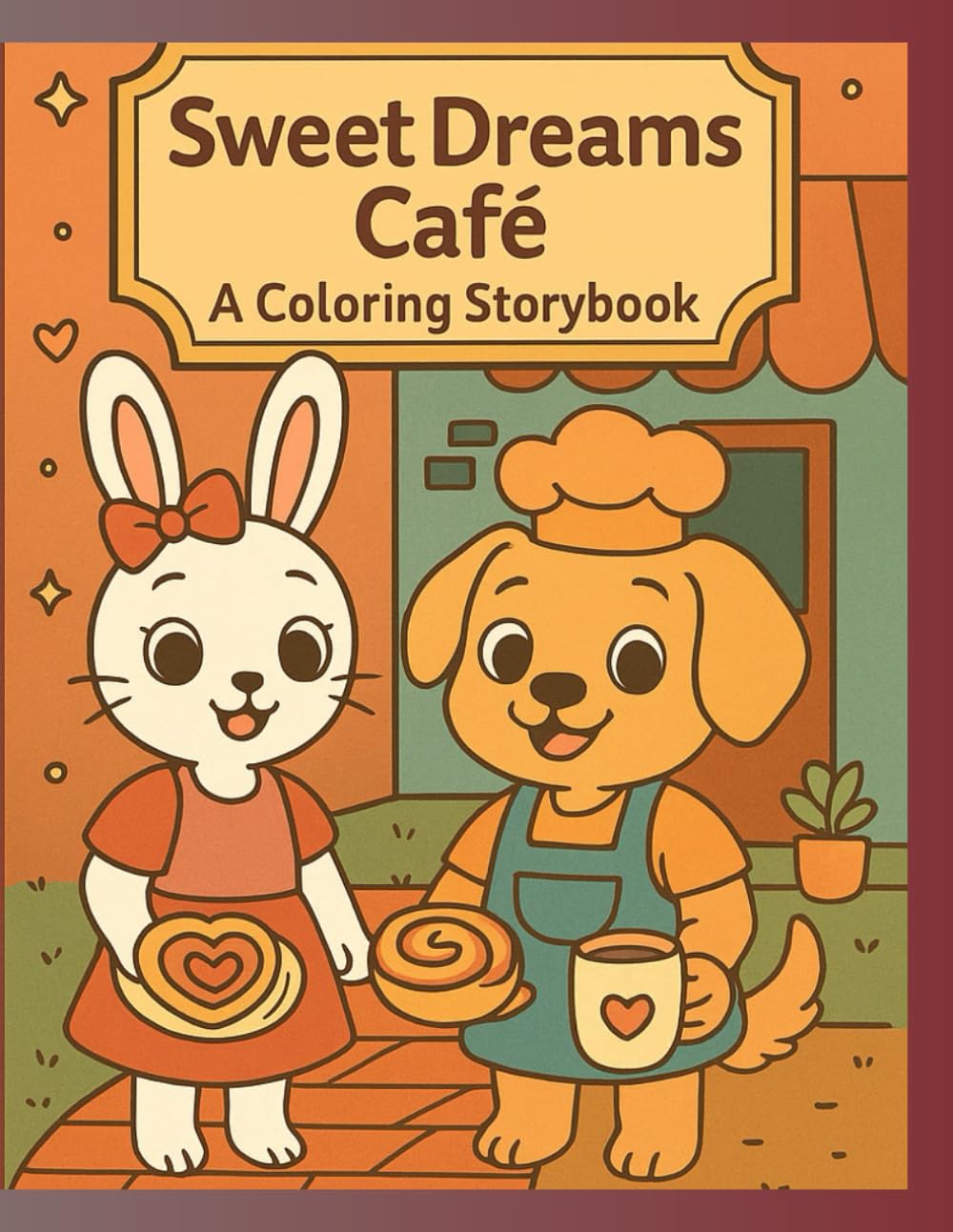 Sweet Dreams Café: A Coloring Storybook