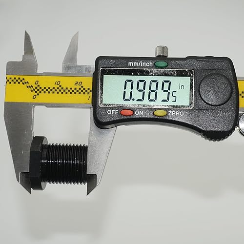 Miniatura 2 de Gugaguga 2 adaptadores de rosca y arandelas, 12 x 28-34 x 16, negro