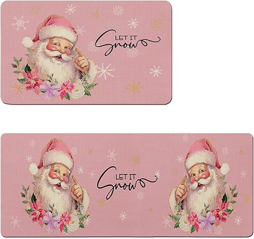 Tapete de baño de Navidad para bañera, antideslizante, de secado rápido y absorbente, tierra de diatomeas, fregadero de cocina, lavable, diseño de