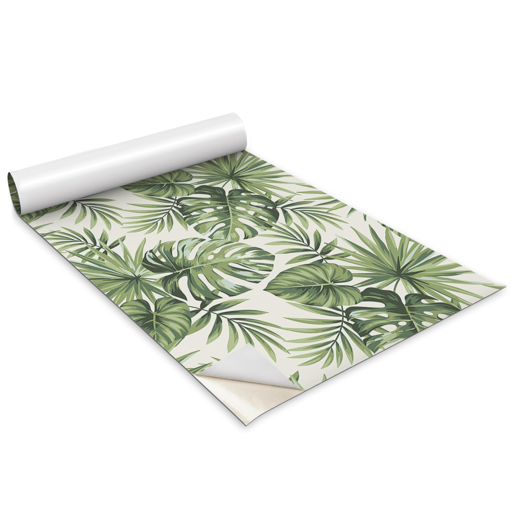 Decorativo para Muebles Mate Wallfluent Adhesivo de Alta Densidad Diseño Monstera Elegante