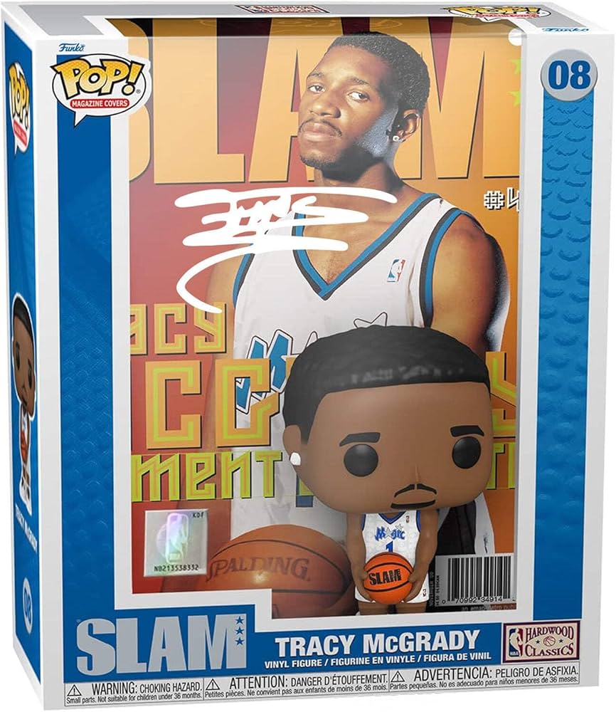 NBA Orlando Magic Tracy McGrady サイン入り写真 tracy-mcgrady