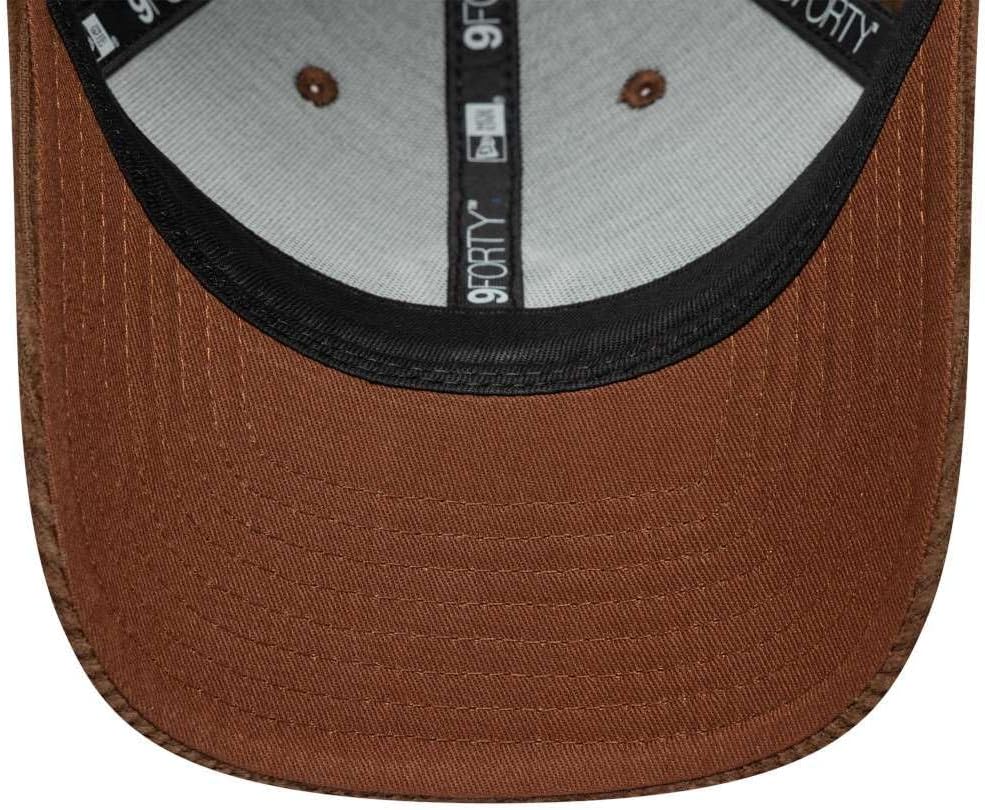 New Era Adult's 9Forty Cord MLB New York Yankees Baseball Cap Hat Medium Brown image 5
