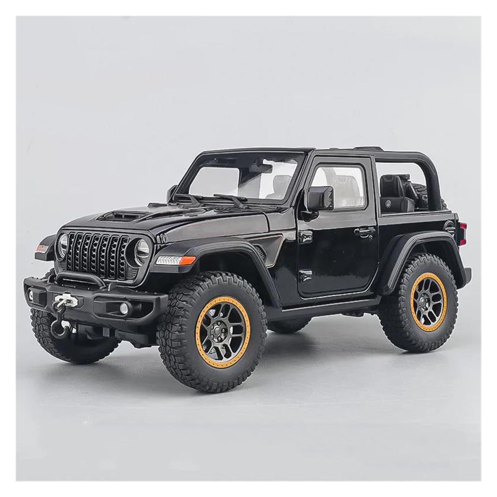 ONAIC Diecast Model 1:18 For Jeep For Wrangler For Rubicon Collection Diecast Alloy Model Vehicles