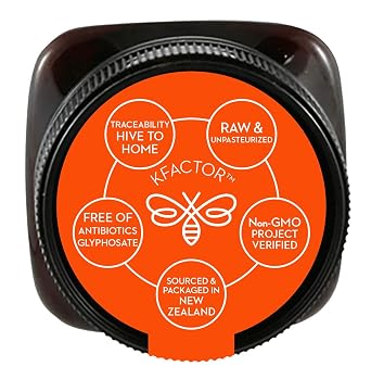 Wedderspoon Raw Premium Manuka Honey KFactor 16 and Apple Cider Vinegar with Manuka Honey Bundle