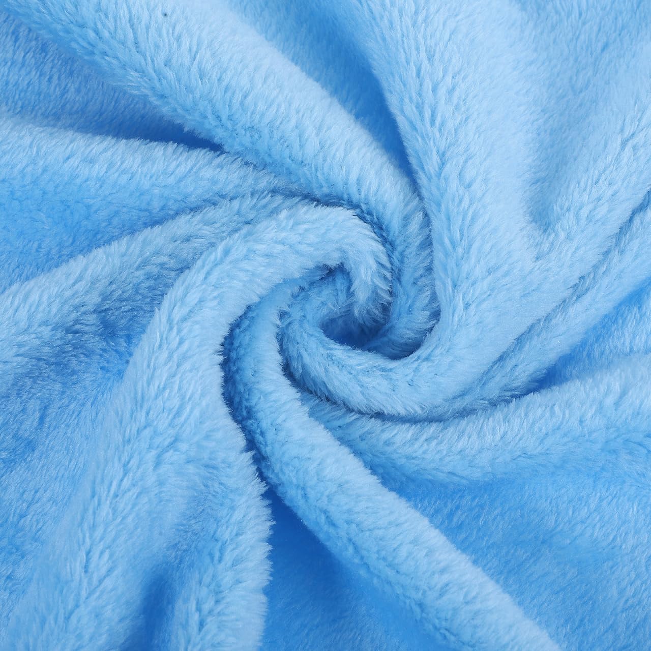 ABOOFAN Gorgeous Sky-Blue Flannel Fleece Pet Blanket Lightweight Cozy Solid Throw for Dogs and Cats for Year Comfort and Warmth