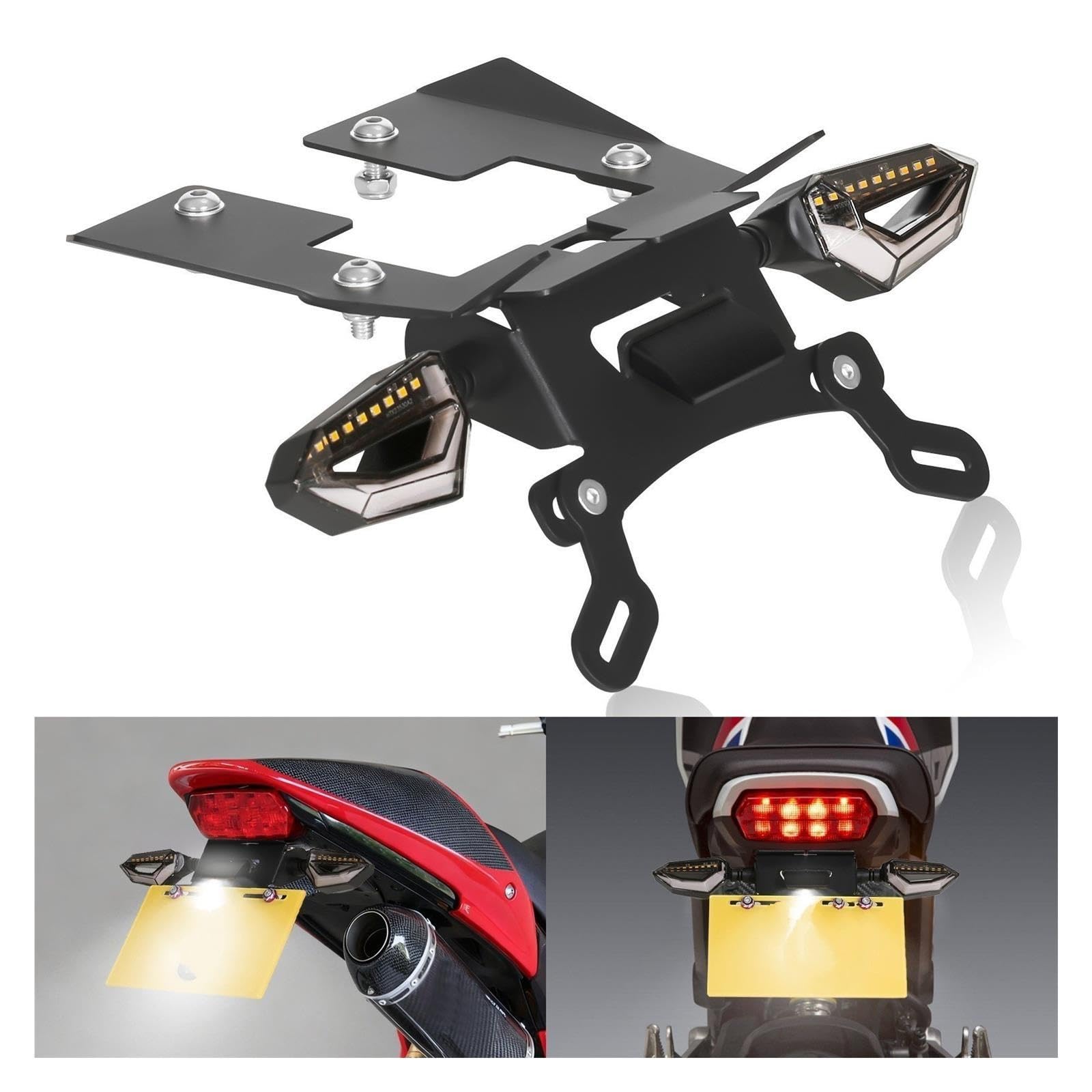 Soporte Matrícula Moto para MSX125/SF 2013 2014 2015