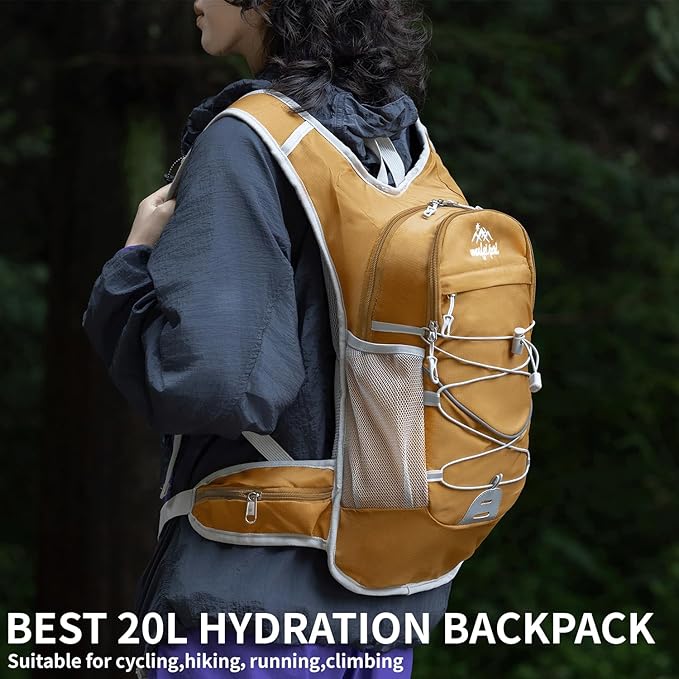 Mochila de Senderismo 20L Impermeable para Hombre y Mujer miniatura 3