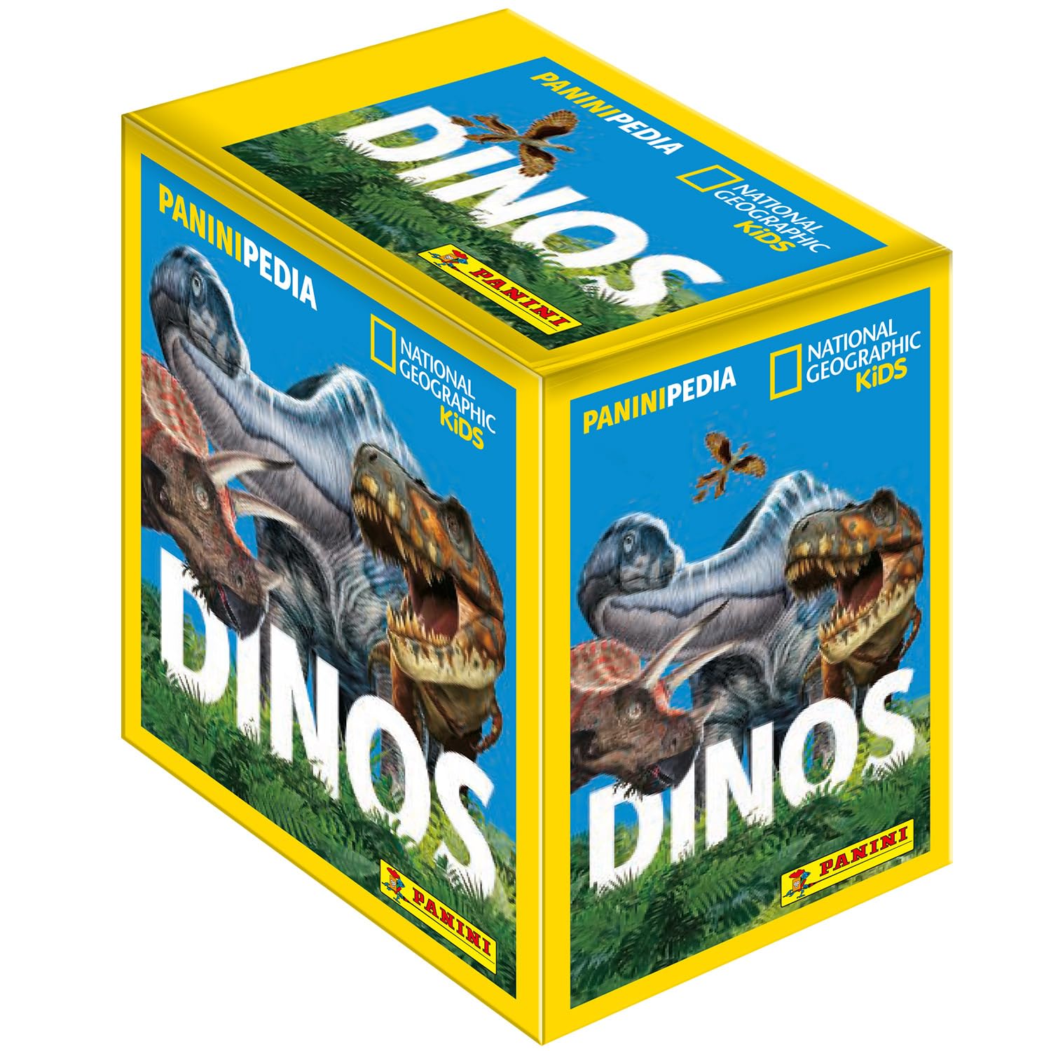Panini DINOS NATIONAL GEOGRAPHIC KIDS PANINIPEDIA - Caja de 36 fundas