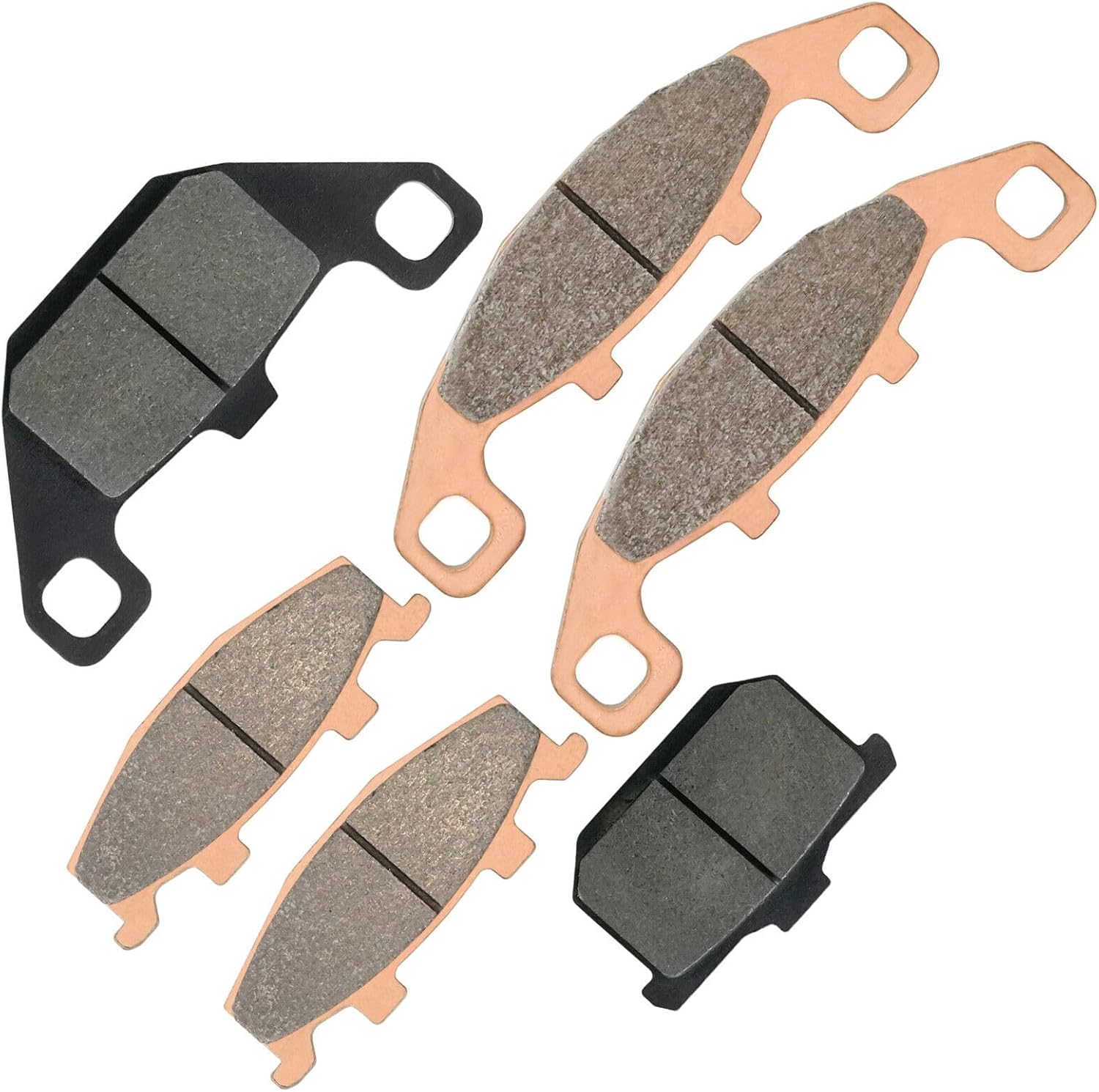 Replacement Parts for Front & Rear Brake Pads for Kawasaki ZG1000 Concours 1000 1994-2006 Mod-BP8-3480