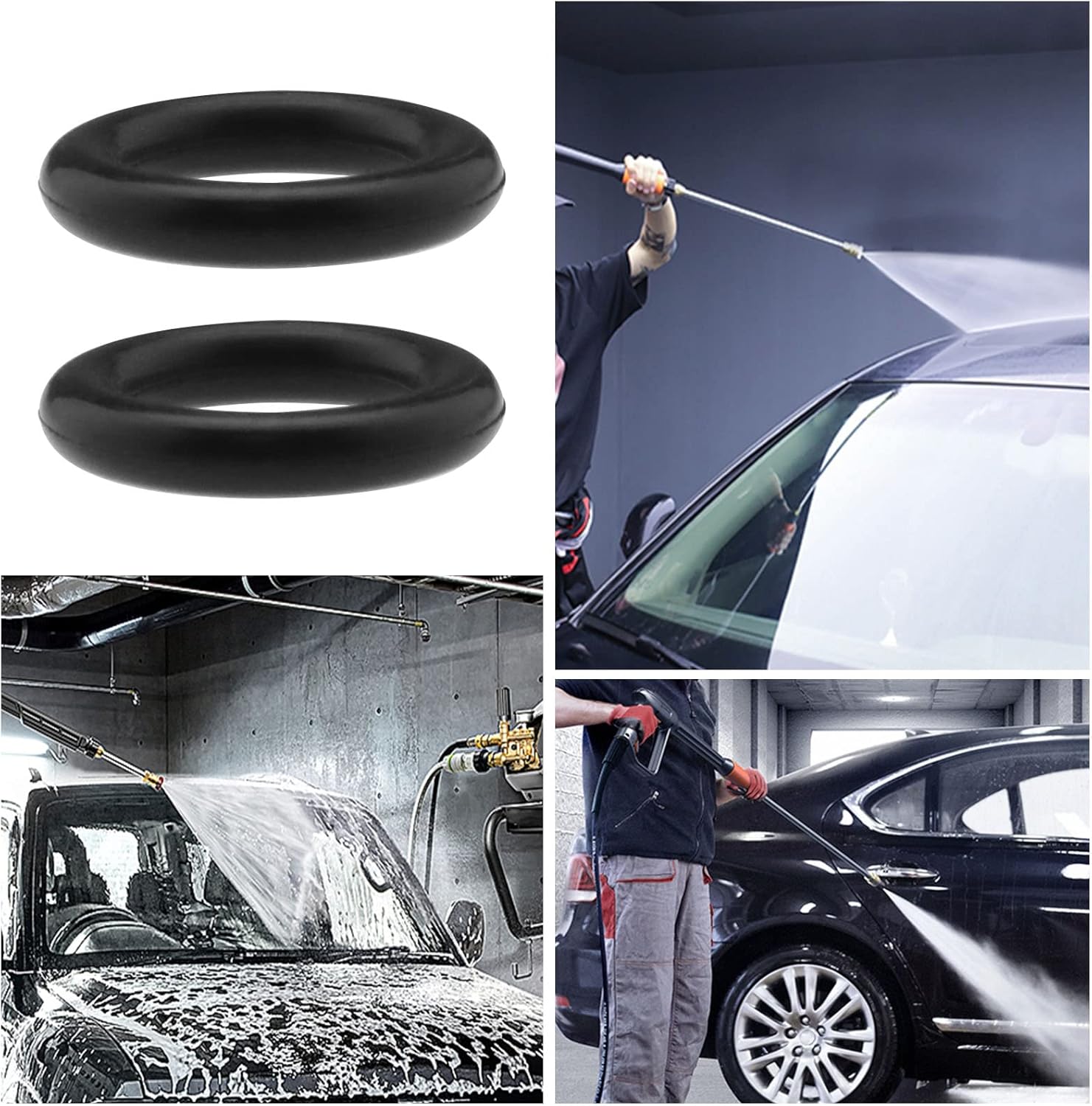 eMagTech 10Pcs Pressure Washer Orings Replacement Compatible with