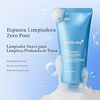 Vista 2 de Limpiador de espuma medicube Zero para piel sensible - Control del sebo, equilibrio de la humedad y minimización de los poros Cuidado de la piel