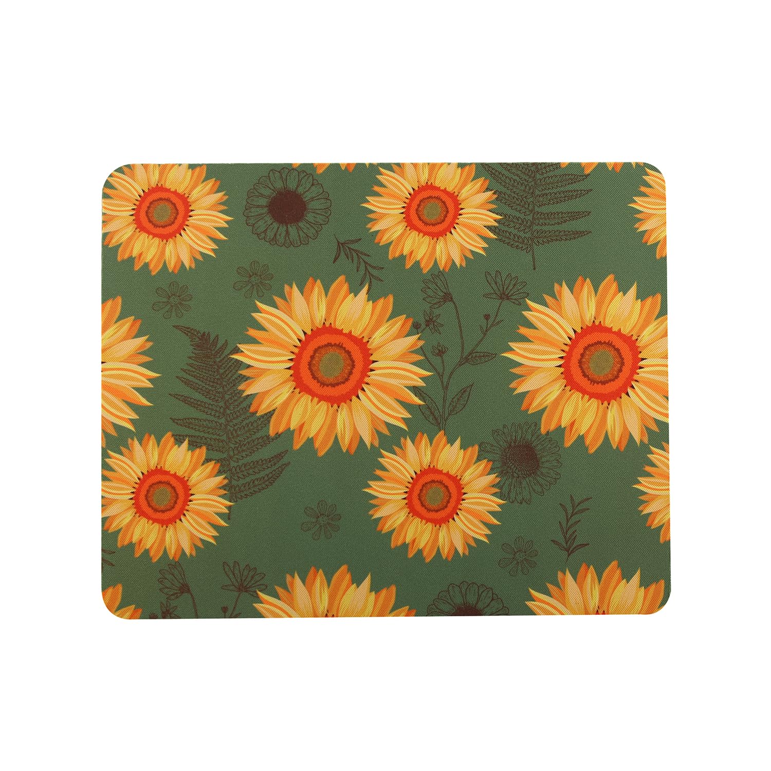 Penta Decoratives Mouse Pad - Stunning Floral Design with Red Border | Gaming Mouse Pad with Non-Slip Rubber Base and Waterproof Surface (MULTICOLORPD6) (B0CPVXMT4P) Amazon Price History, Amazon Price Tracker