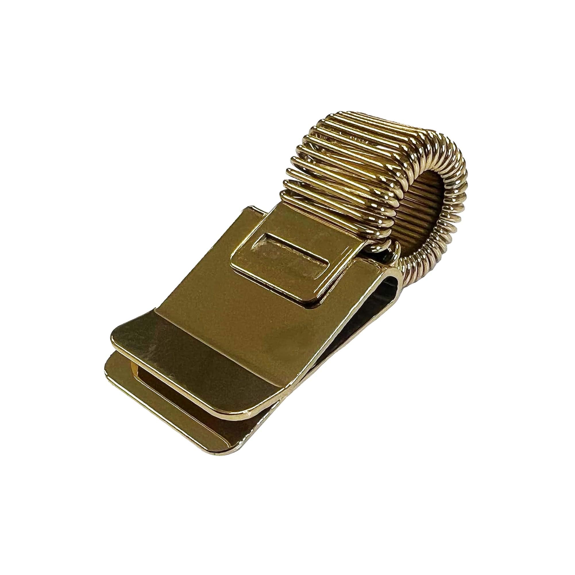 Janrax Gold Metal Pen Holder Clip For Notebooks And Clipboards