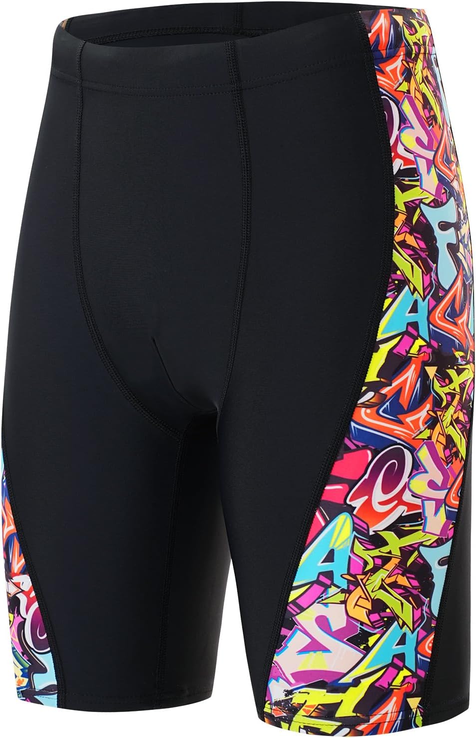 Boys' Swim Jammers Competitive Swim Team Suit Youth Kids Athletic Swimming Shorts UPF 50+