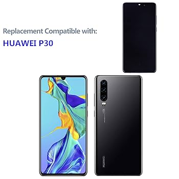 Amazon.com: SWARK OLED Compatible with Huawei P30 (Black