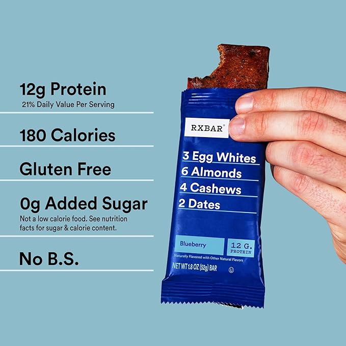 RXBAR Barra de Proteína Blueberry 12 Unidades 22oz miniatura 3