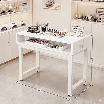 Amazon.co.jp: ネイルテーブル マニキュアテーブル ネイルデスク