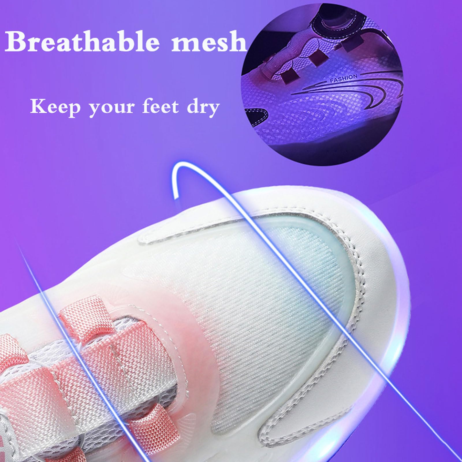 Zapatos con Ruedas para Niños y Niñas,Zapatillas de LED,Zapatillas Deportivas al Aire Libre con 4 Ruedas Retráctil,Recargables,Multiusos,para Regalos navideños creativos para niños