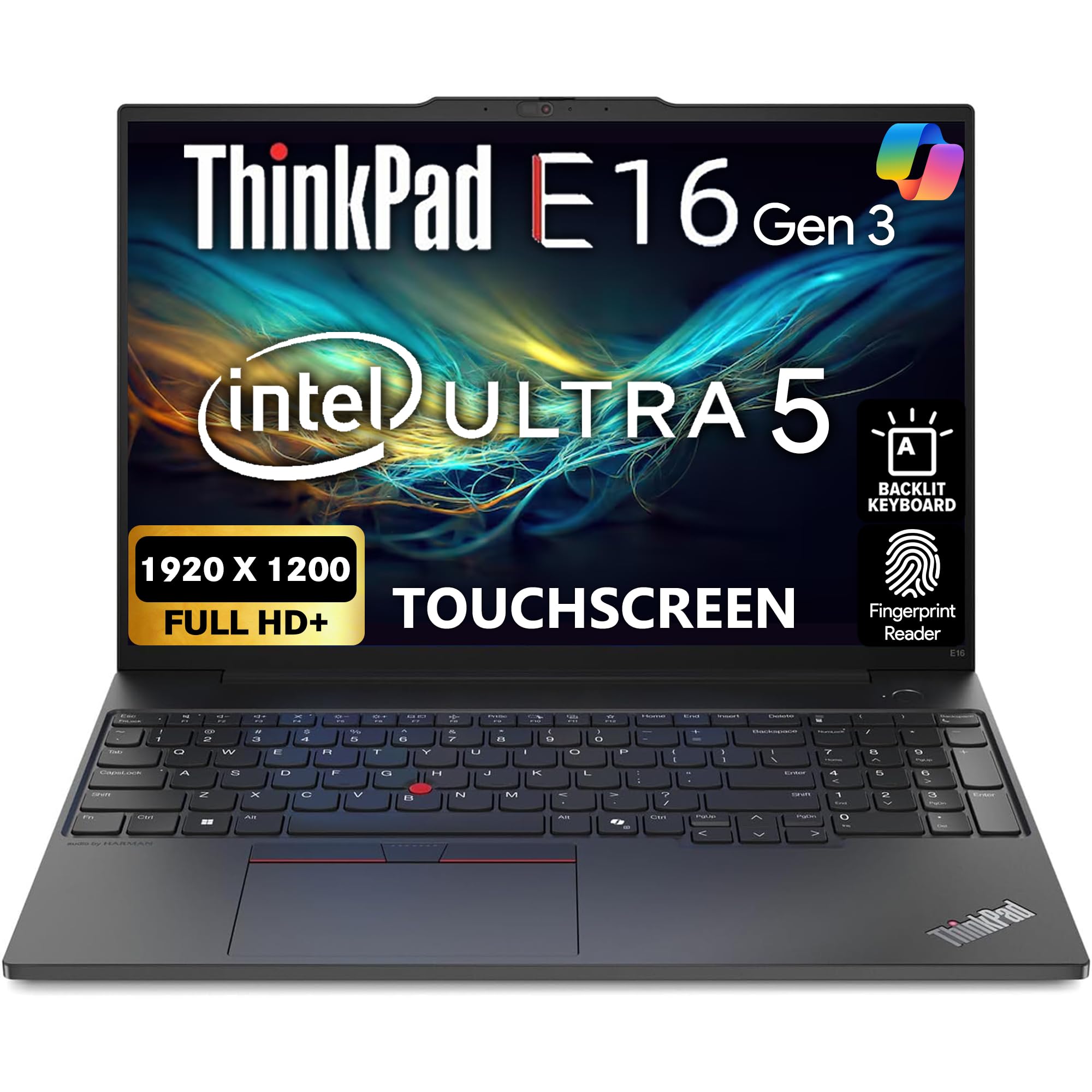 Lenovo ThinkPad E16 Gen 3, tela FHD + de 16 polegadas, Intel Ultra