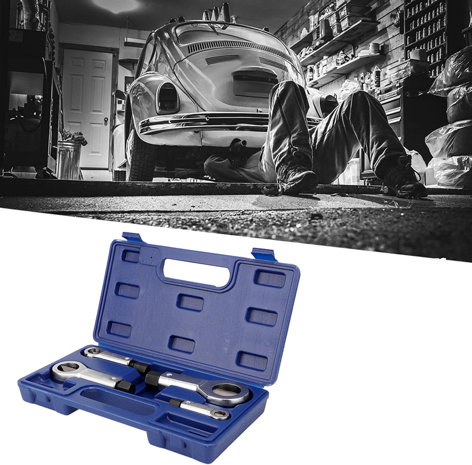 Nut Splitter,Specialty Tools,Bolt Cutter,4Pcs Nut Splitter Tools 9-27mm, Hardened Steel Blades, High Hardness,Nut Cracker Remover Extractor Tool