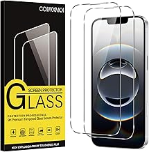 Coiwxmoi Pack of 2 Tempered Glass Screen Protectors for Apple iPhone 16e, 9H Hardness Anti-Scratch Bubble-Free Easy to Install 0.33 mm HD Ultra Clear Screen Protector