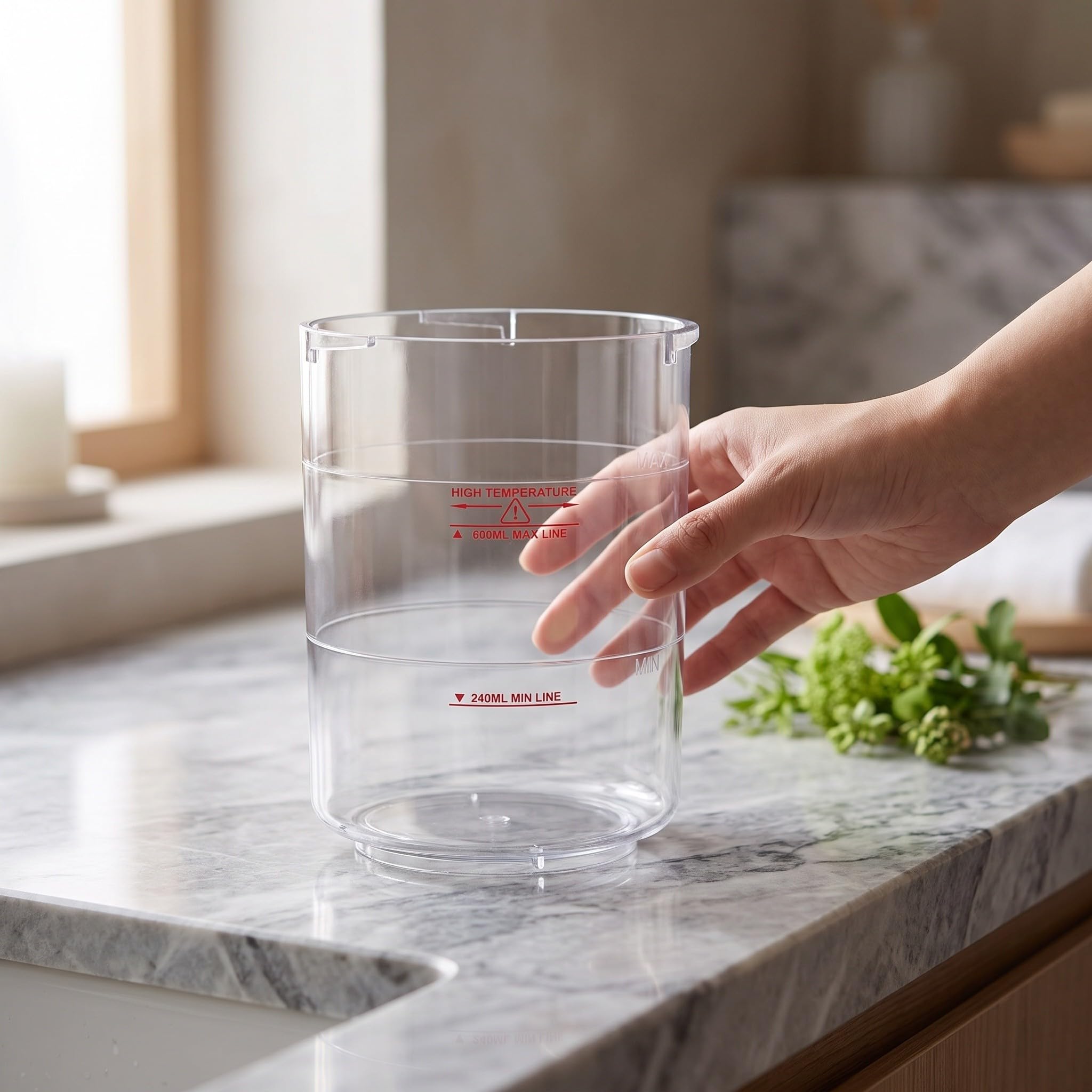 ibasenice 3 wymienne kubki do parownika do twarzy, 240 ml/8 uncji