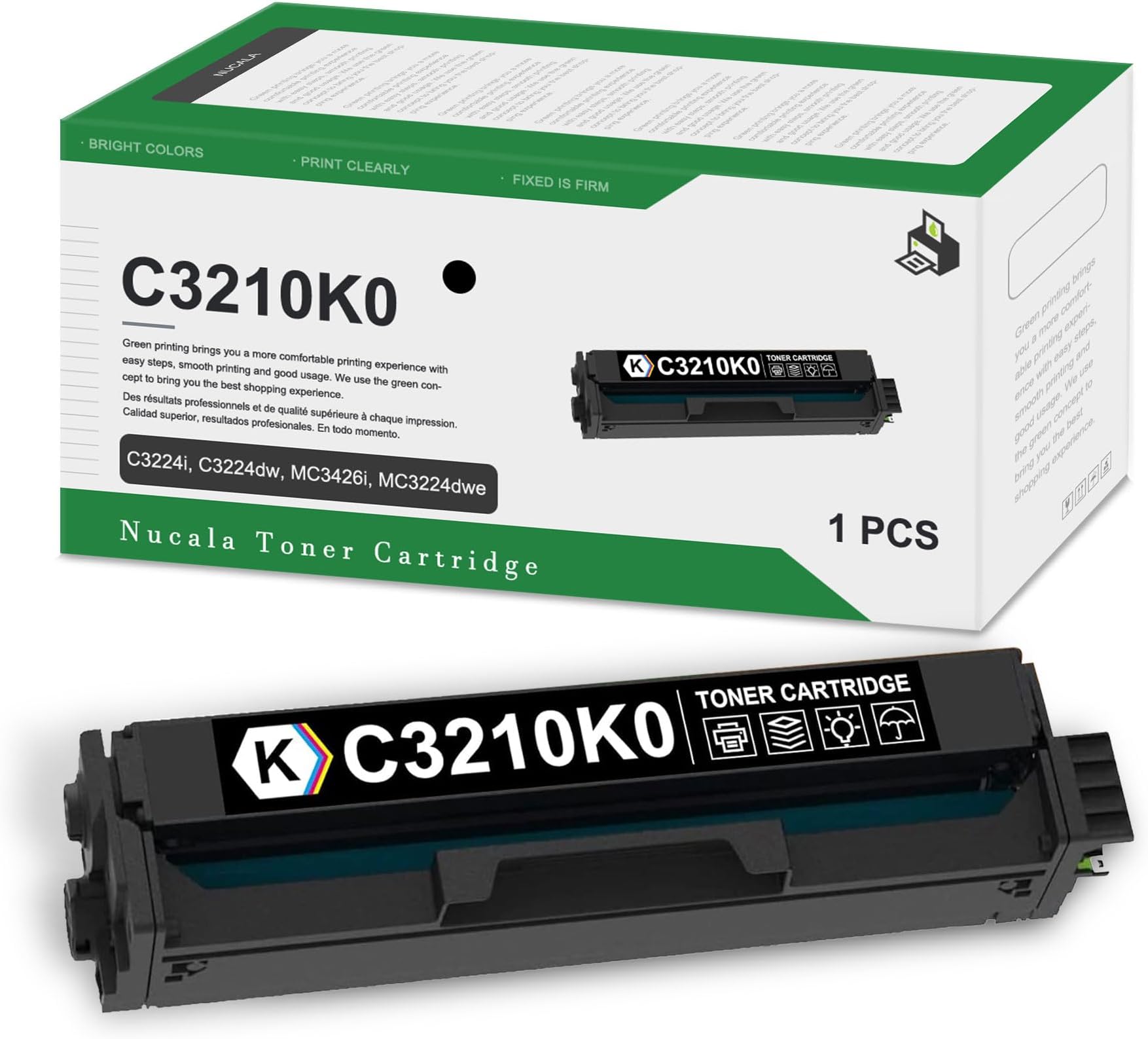 Lexmark C320010 Black Toner Cartridge 2Pack for C3224