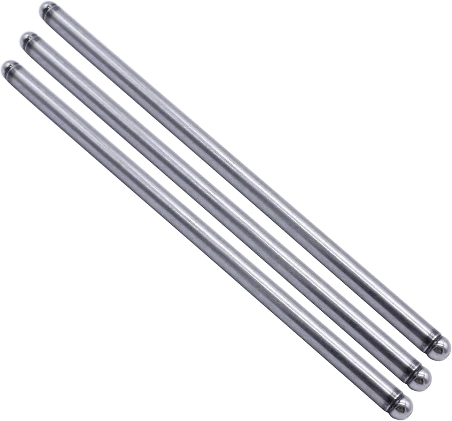 Hardened Steel Pushrods Valve Push Rods 5/16" STD 7.800" Length Fits for Small Block Chevy SBC 400 350 327 307 305 283 267 265 262