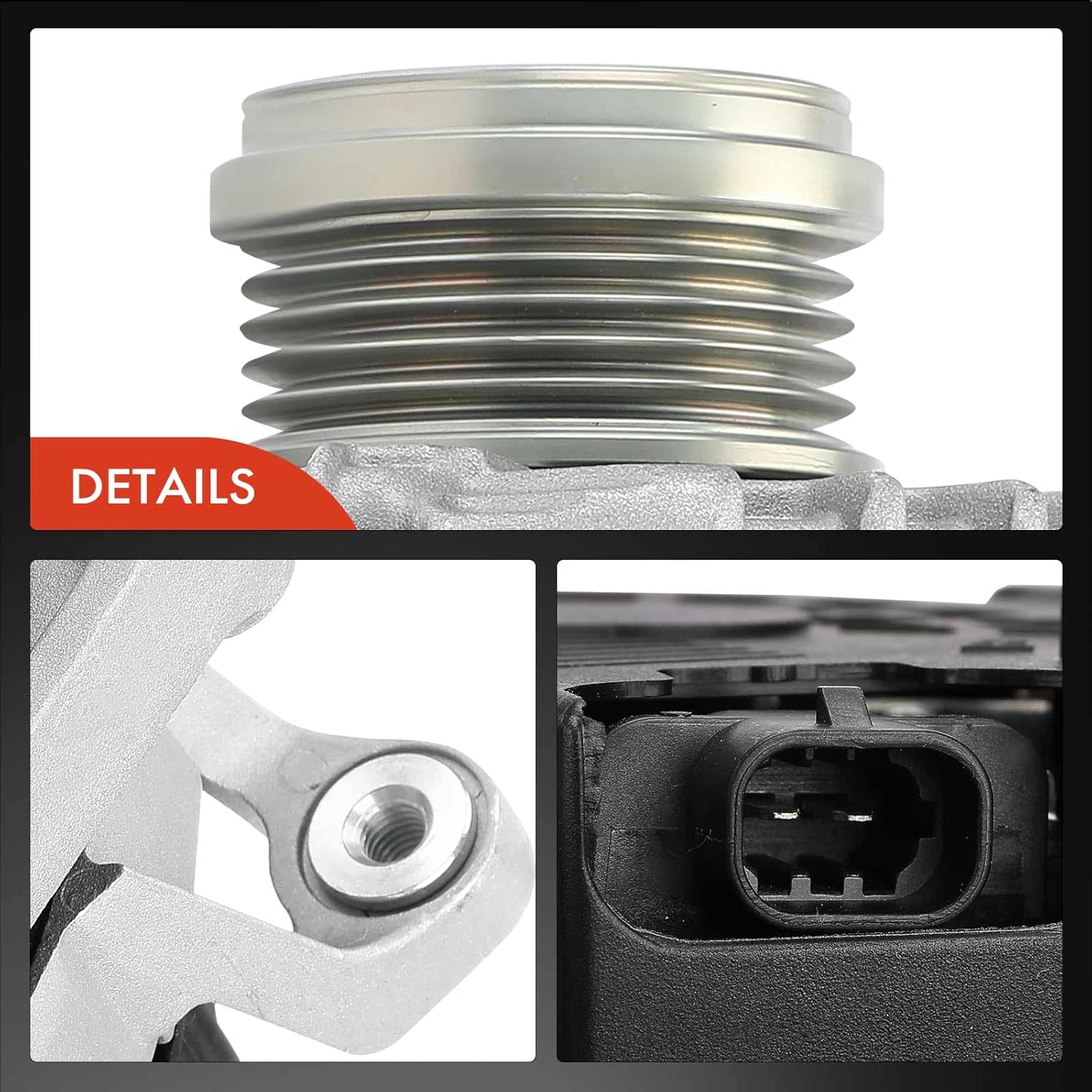 A-Premium Alternator Compatible with Chevrolet Cruze 2012 2013 2014 2015, Cruze Limited 2016, L4 1.4L, 12V 130Amp Clockwise 5-Groove Clutch Pulley, Replace# 13581891, 13588290, 13597227