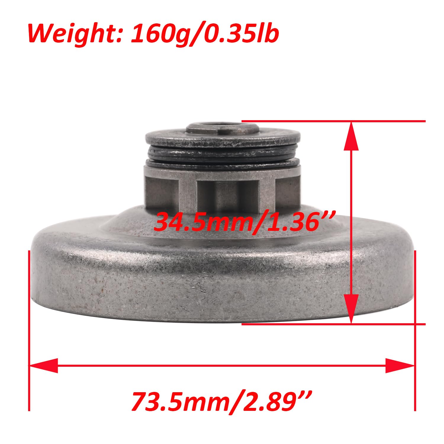225223110 225223111 225223112 3/20.3 cm-6 Kupplungstrommel Ritzel für Makita UC3000 UC3000A UC3030A UC3050A UC3500A UC33A UC3 530А UC3540A UC3550A UC4000 UC4000A UC4030 UC4530A UC4550A (MK)