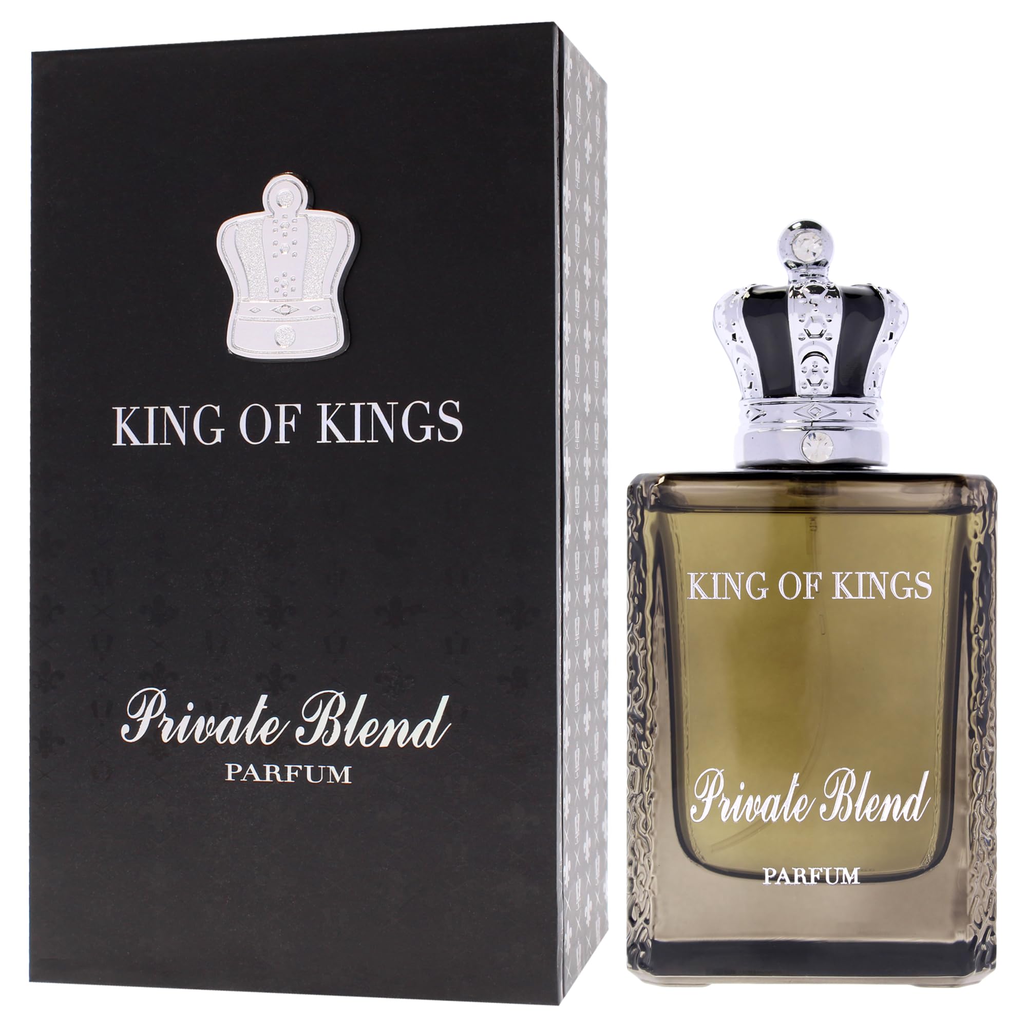 Macarena King of Kings Private Blend Parfum for Men, 3.4 oz, Luxury Fragrance with Citrus Notes