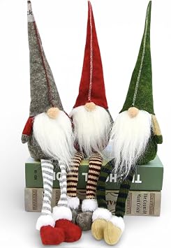 1 Adet 14-16 cm Gnome Y lba  Noel  skandinav  ans Elf C cesi S s Dekorasyon Y lba  A a