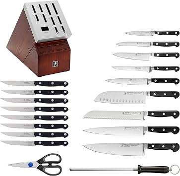Henckels Classic Precision 20-pc Self-Sharpening Knife Block Set