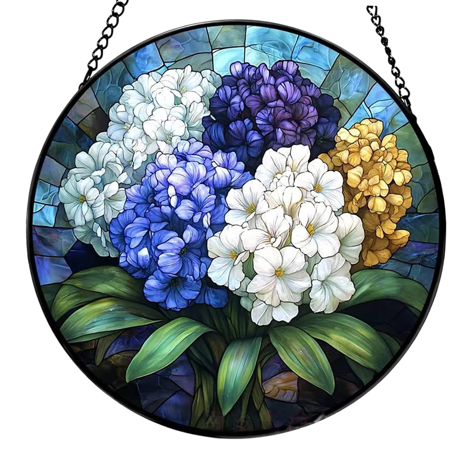 Fleurs en verre faites main Elnwnnkc, le cadeau idéal pour une décoration durable