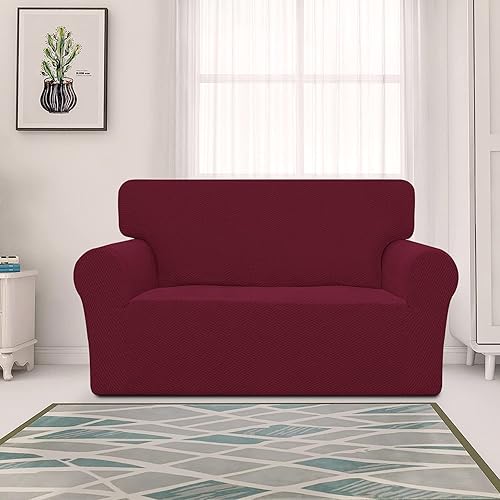 Vista 122 de Easy-Going Funda de sofá reclinable de jacquard elástico, suave de 4 piezas, con lazo elástico, protector de muebles lavable para niños, mascotas