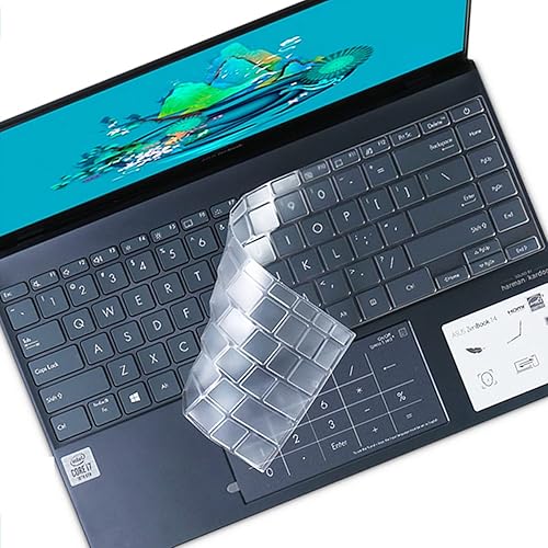 Funda de teclado para portátil ASUS ZenBook 14 UM425IA UX425JA UX425EA UM425UA UM425UA, ultra delgado ASUS ZenBook 14 Accesorios Silicona Protector