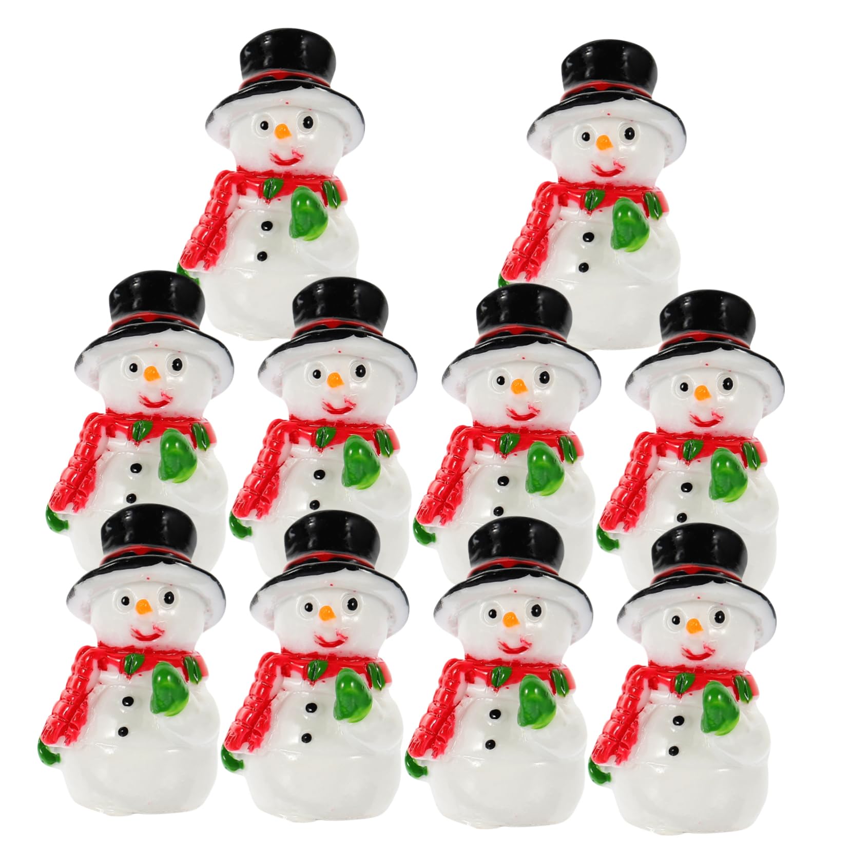 Muñecos Adorables Navideños BUGUUYO Kit de 50 Piezas para Paisajismo