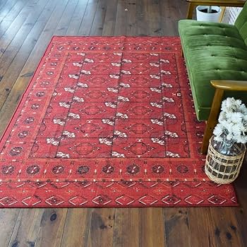 Amazon|TOCO LIFE ヴィンテージ風ラグ TOCORU Series アフガンTEKKE Amazon|TOCO LIFE ヴィンテージ風ラグ TOCORU Series アフガンTEKKE