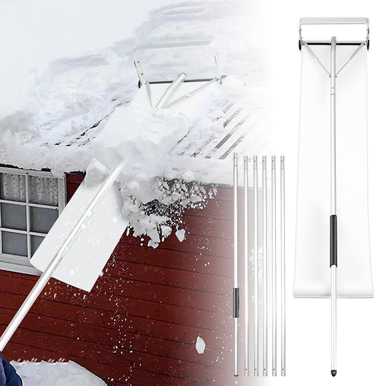 Amazon.co.jp: 屋根雪下ろし棒 2025年モデル 雪下ろし道具 全長6-9m 棒 Amazon.co.jp: 屋根雪下ろし棒 2025年モデル 雪下ろし道具 全長6-9m 棒